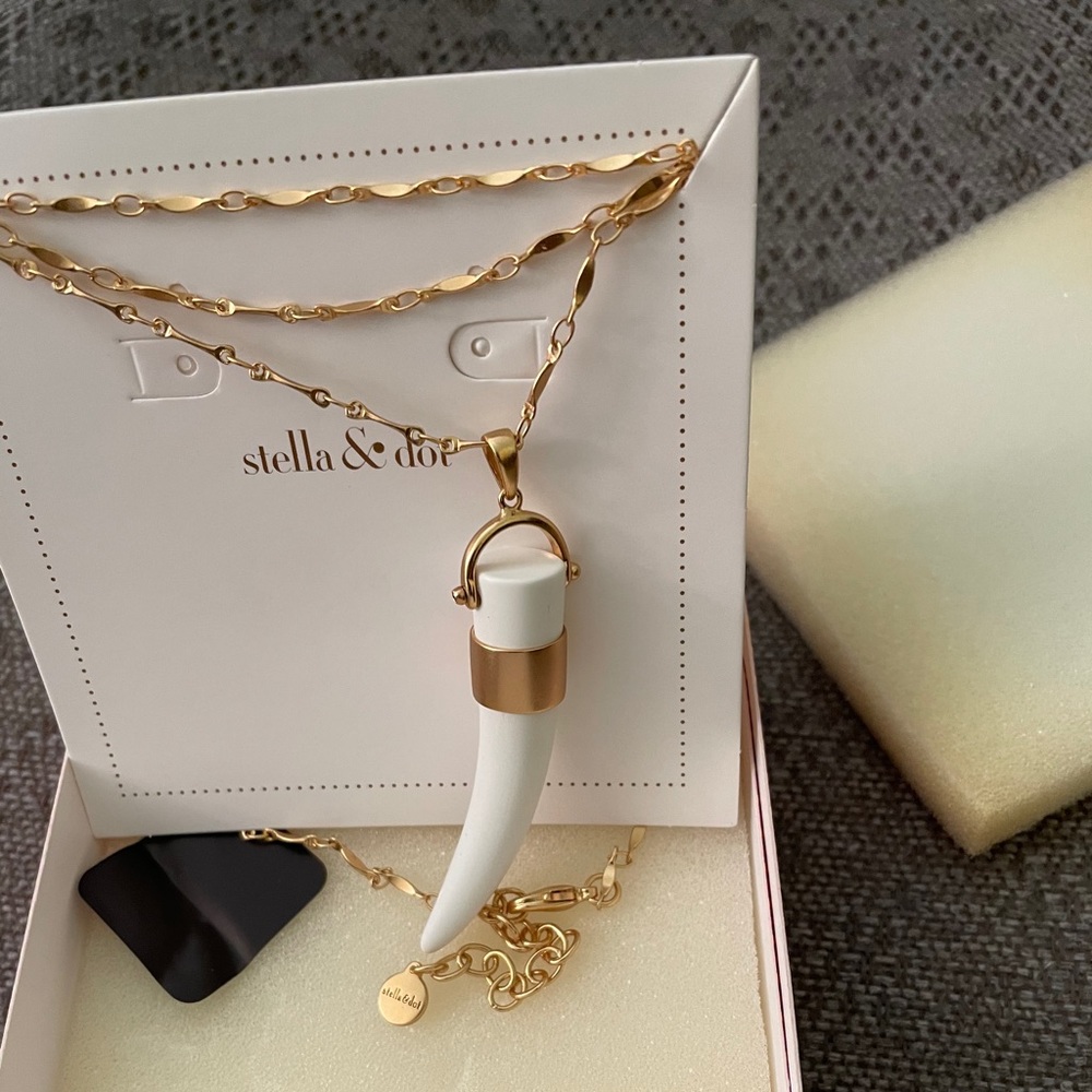 Brand new Stella & Dot Sahara pendant necklace